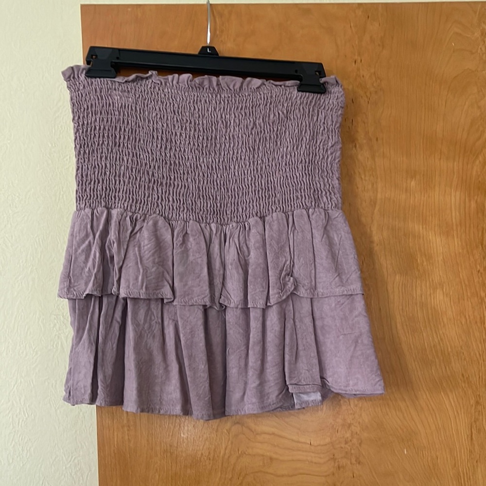 Cute bandeau top in light purple